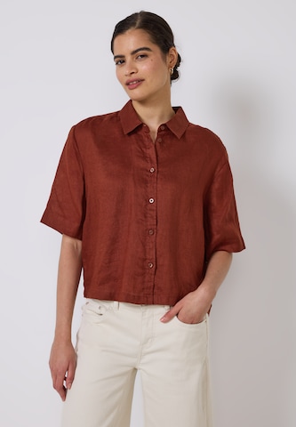 Street One Studio Bluse in Braun: Vorderseite