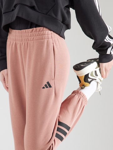Tapered Pantaloni sportivi 'FI 3S' di ADIDAS SPORTSWEAR in rosa