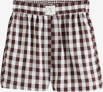 Loosefit Pantalon Next en marron : devant