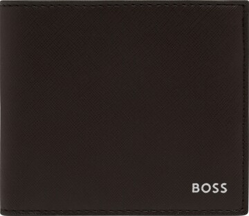 BOSS Black Wallet 'Zair' in Brown: front