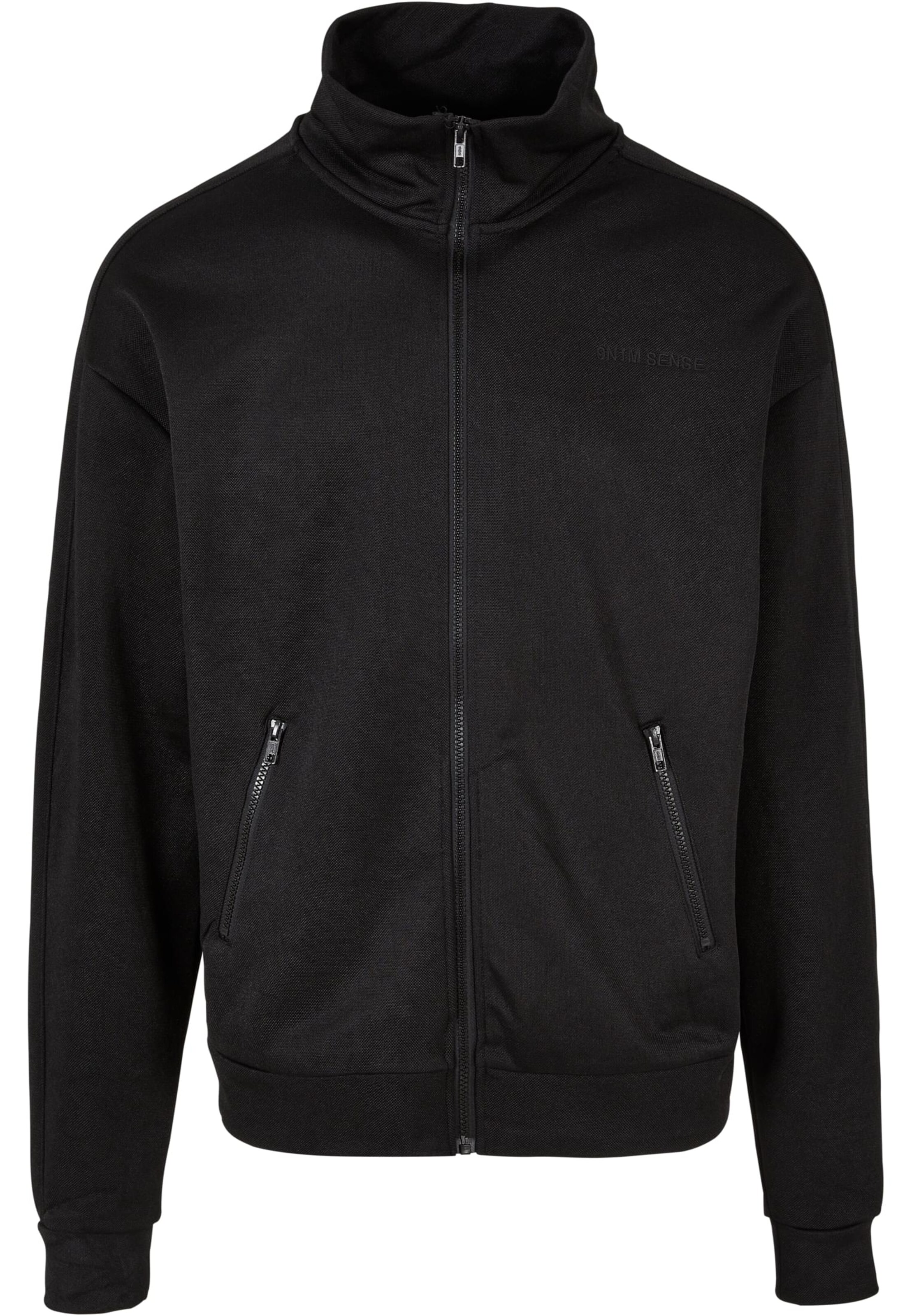 Veste mi-saison 9N1M SENSE en noir : devant