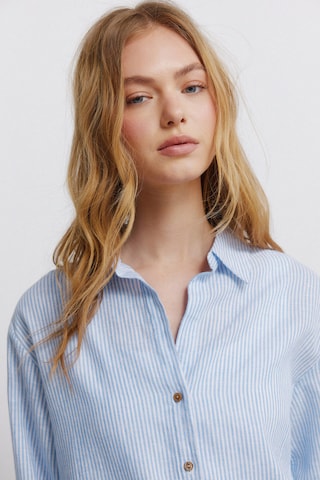 Springfield Bluse i blå