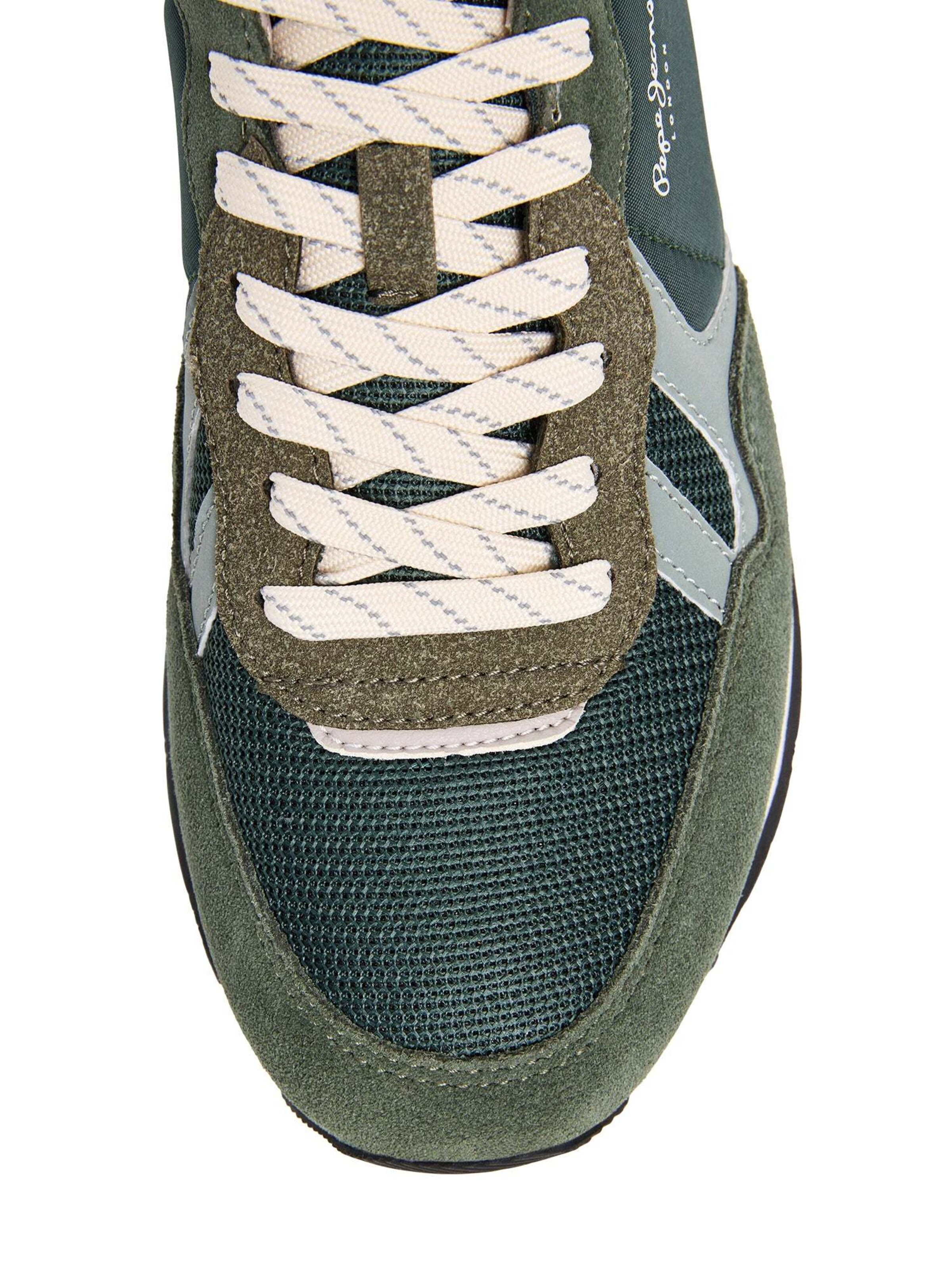 Pepe Jeans Platform trainers 'Brit League' in Green