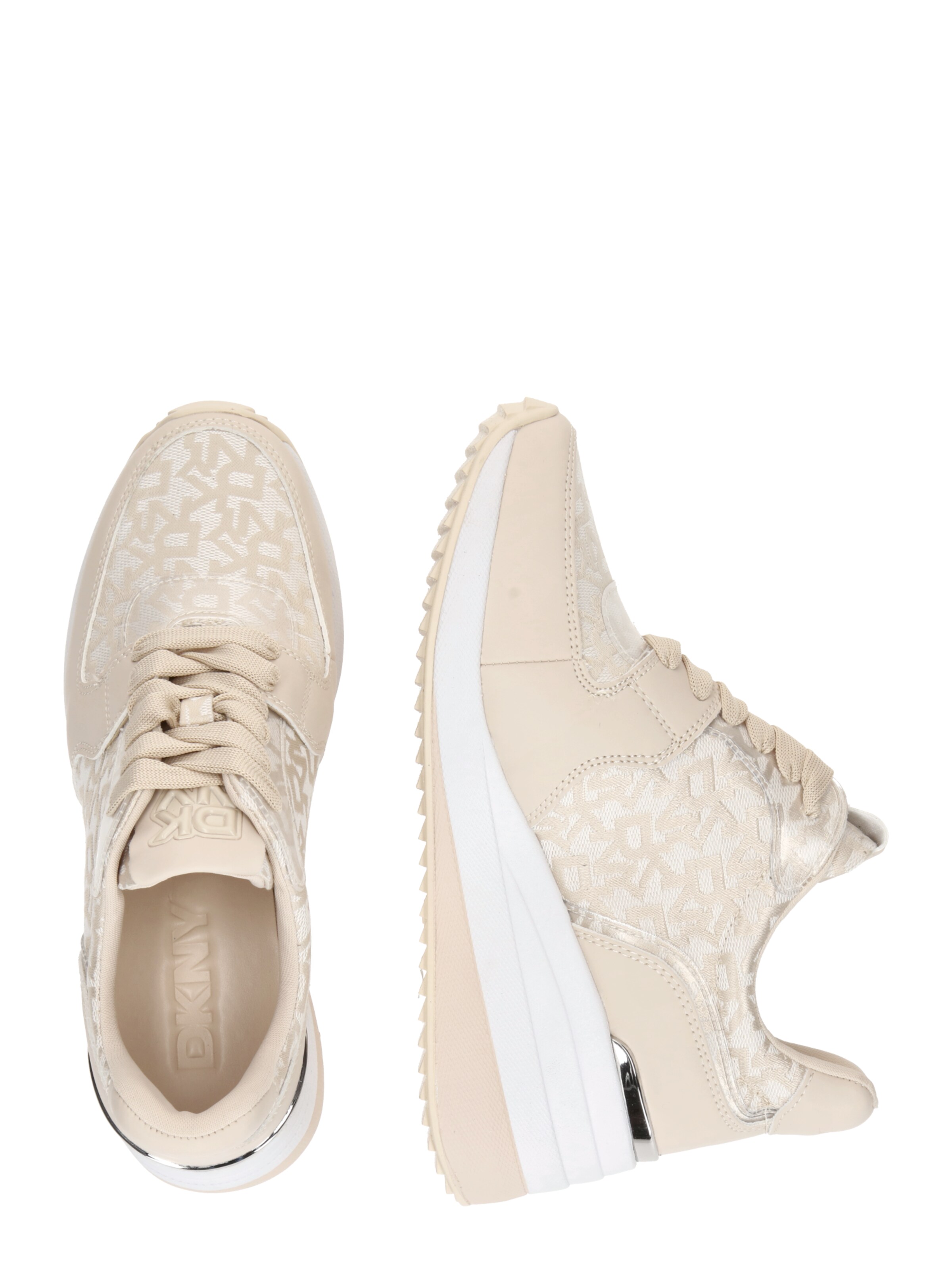 DKNY Sneakers laag in Beige, Crème | ABOUT YOU
