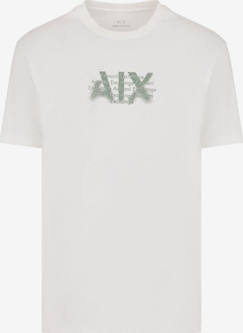 ARMANI EXCHANGE - Camiseta '6DZTHH' en blanco: frente