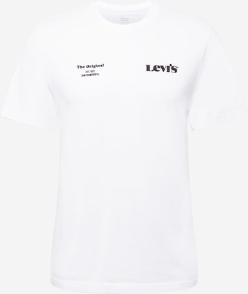Tricou 'Relaxed Fit Tee' de la LEVI'S ® pe alb: față