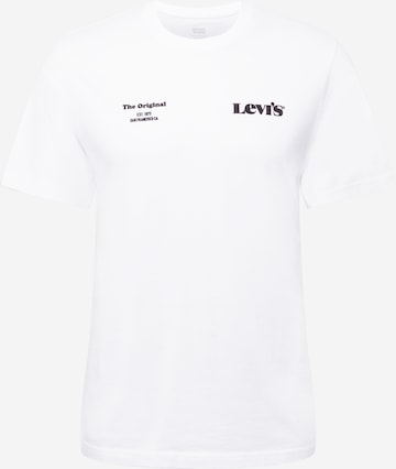 LEVI'S ® Shirt 'Relaxed Fit Tee' in Wit: voorkant