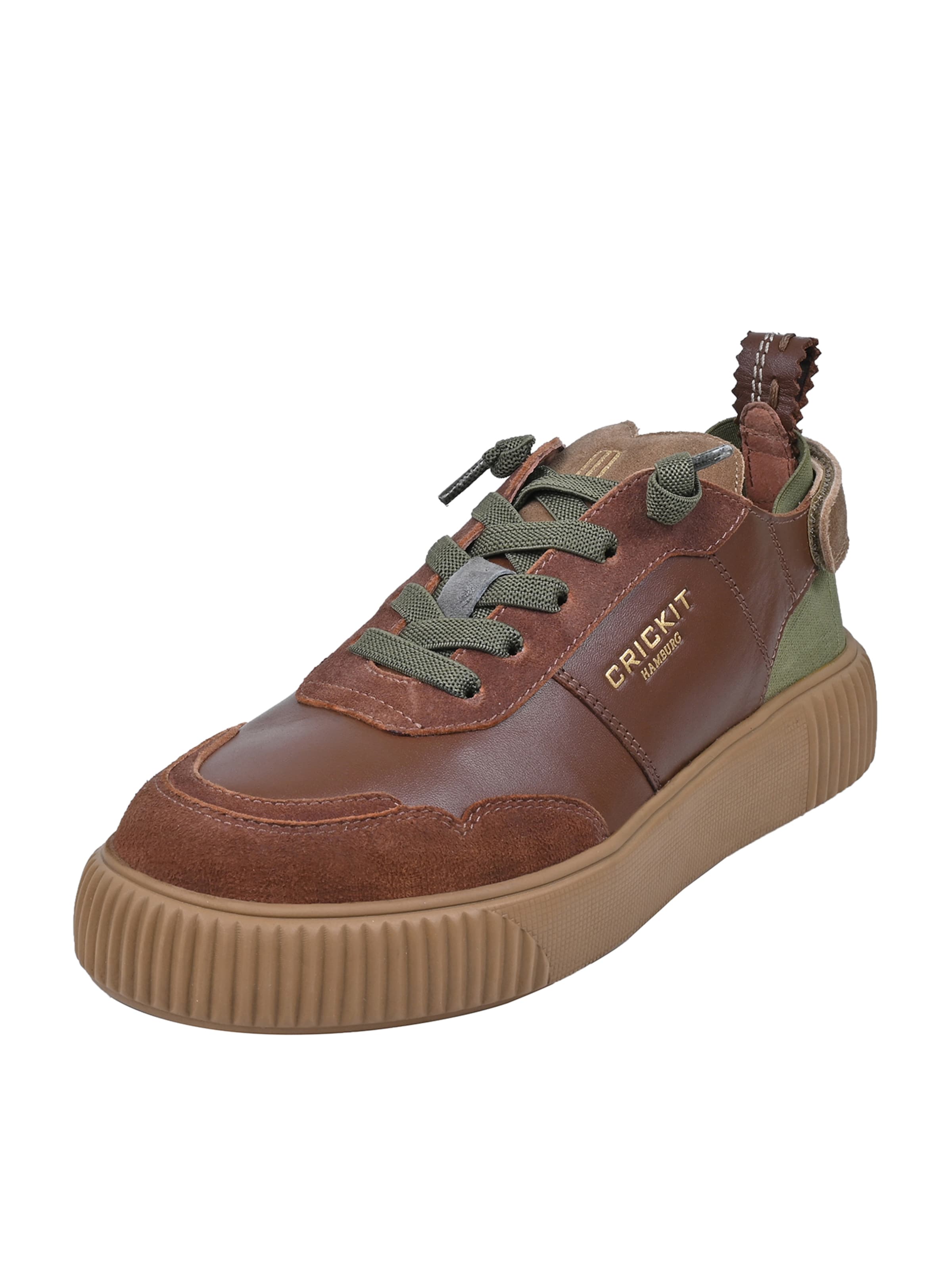 Crickit Sneakers laag ' PARIA ' in Bruin: voorkant