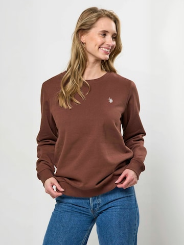 U.S. POLO ASSN. Neulepaita ' UWHelen ' värissä ruskea: etupuoli