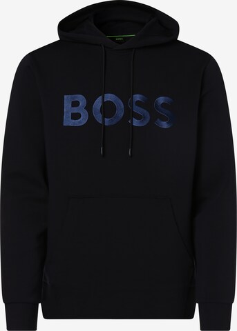 BOSS Green Sweatshirt 'Soody' in Blau: predná strana