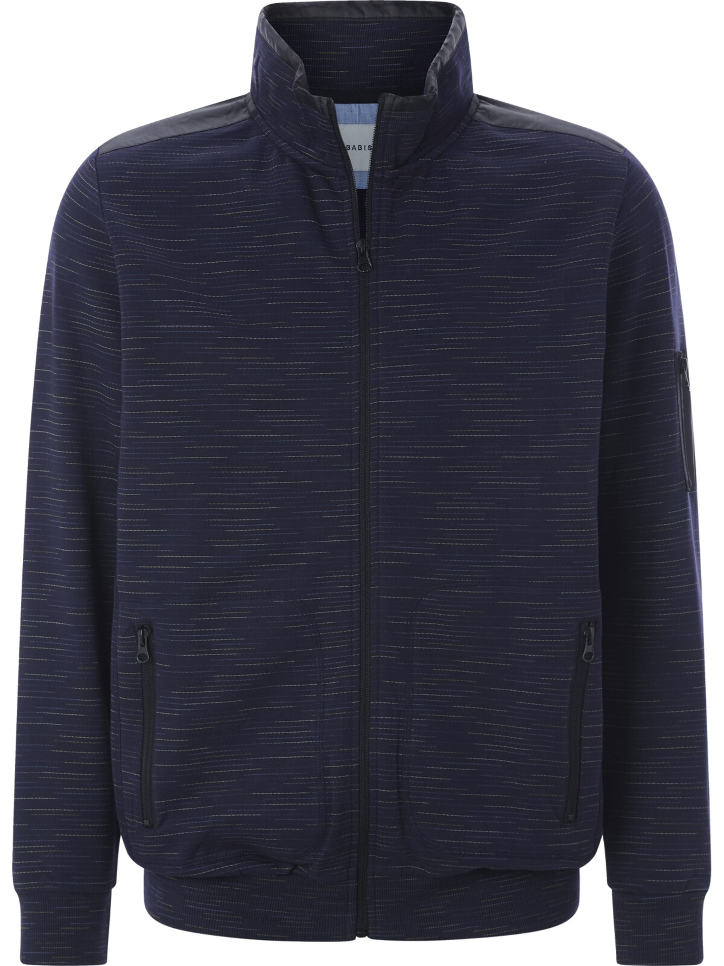 BABISTA Sweatjacke 'Alviro' in Blau: Vorderseite