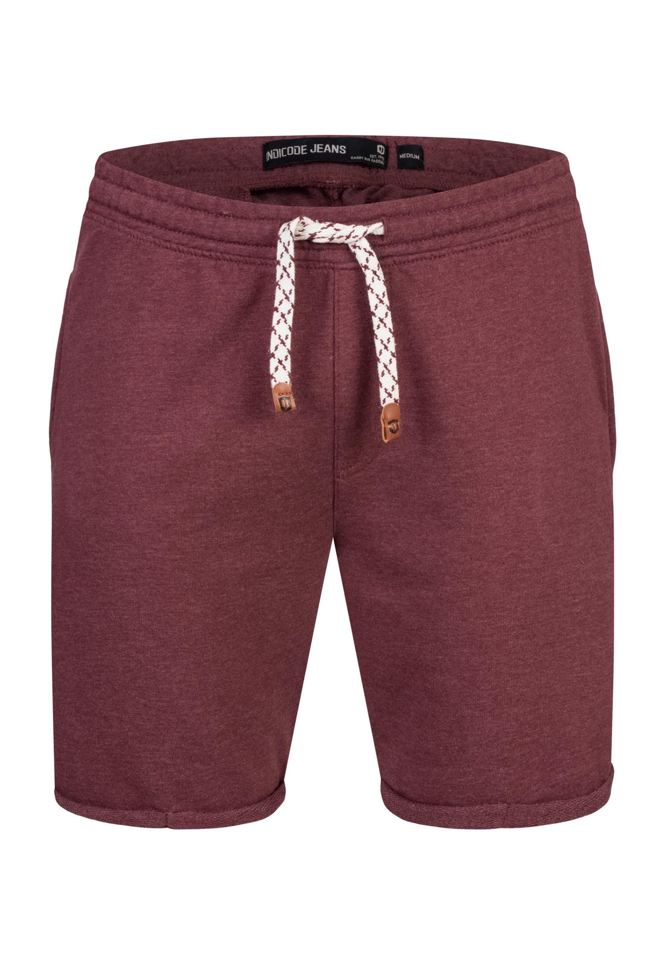 INDICODE JEANS Broek ' Aldrich ' in Rood: voorkant