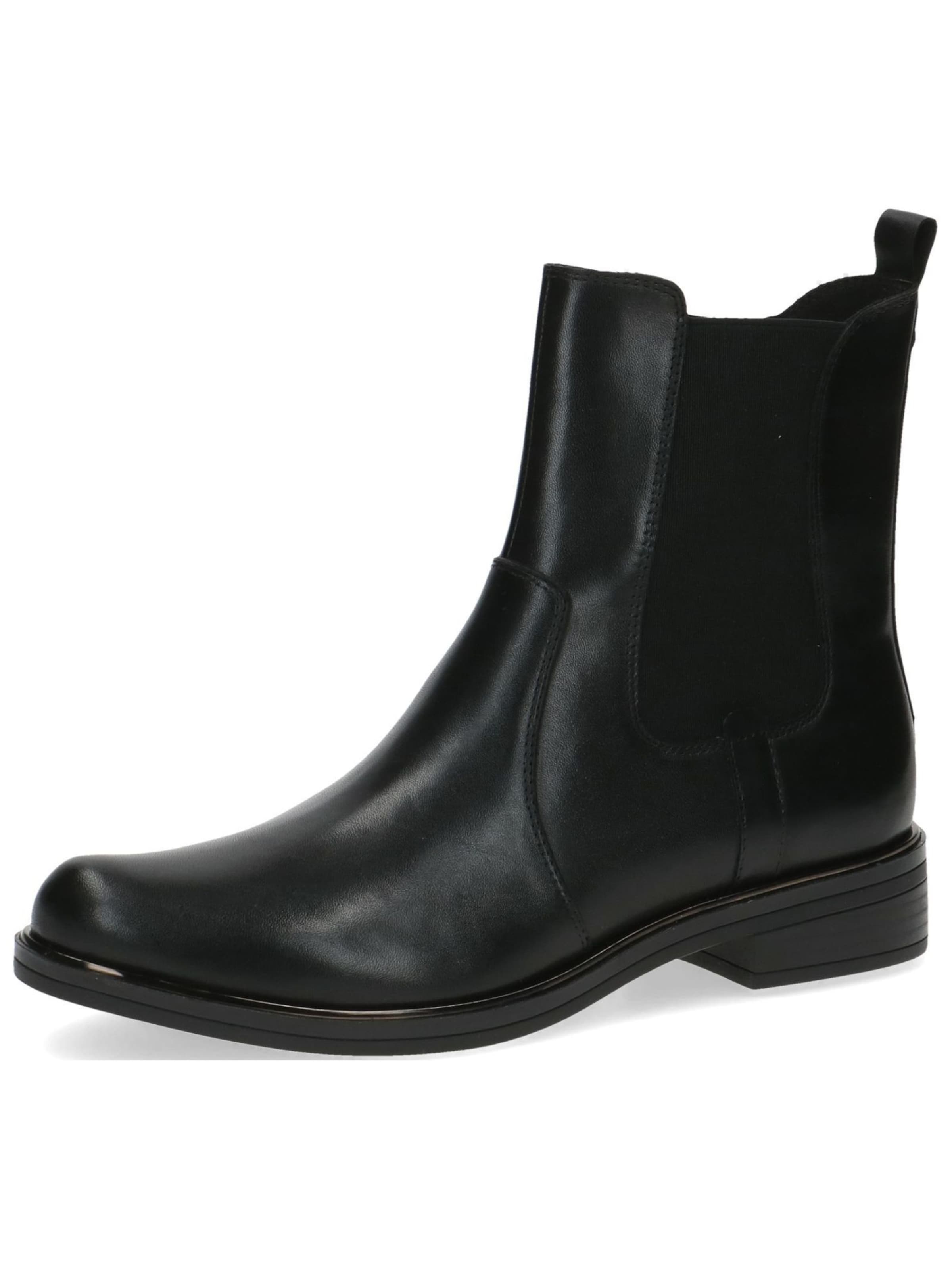 Chelsea Boots CAPRICE en noir : devant
