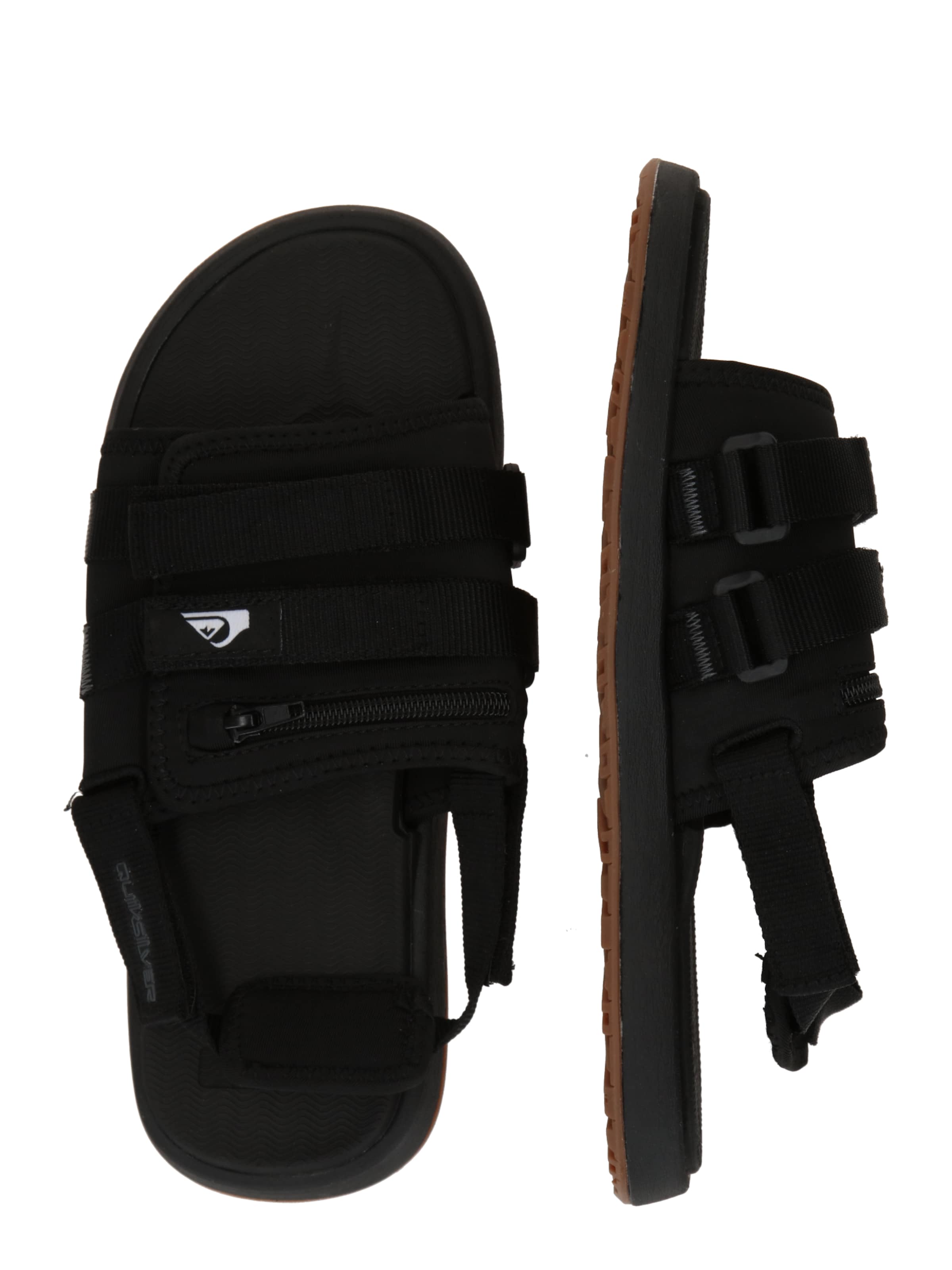 QUIKSILVER Wandelsandalen 'Monkey Caged' in Zwart