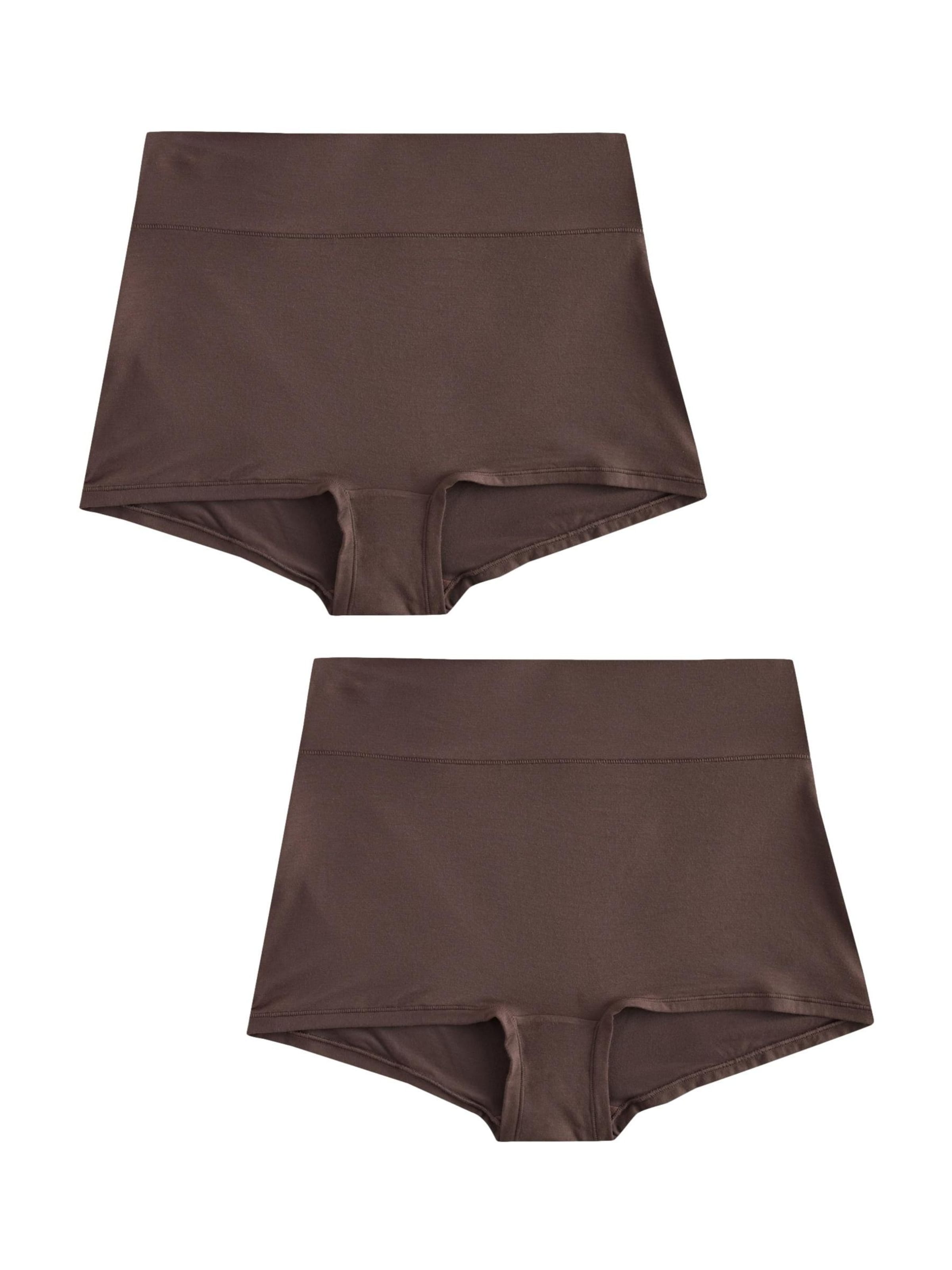 Next Culotte en XS en chocolat, Vue avec produit