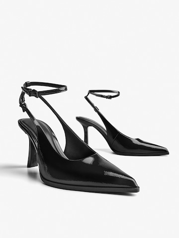 Bershka Slingback pumps i svart