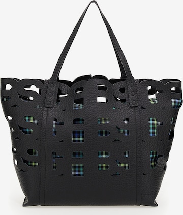 Gabs Shopper in Black: front