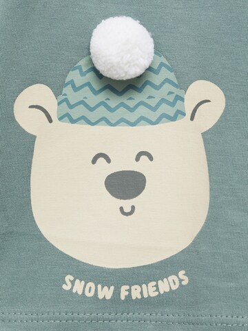MANGO KIDS Shirt 'POMPON' in Grün