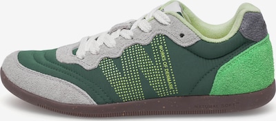 WODEN Sneaker 'Nanna' in hellgrau / dunkelgrün, Produktansicht