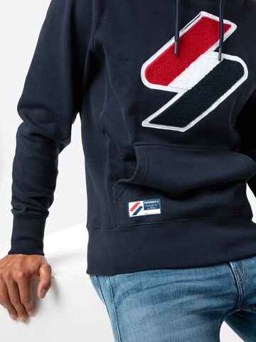 Sweat-shirt Superdry en bleu