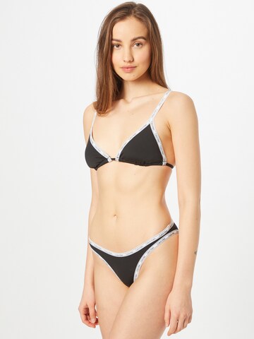 Calvin Klein Swimwear Triangel Bikinitop in Schwarz