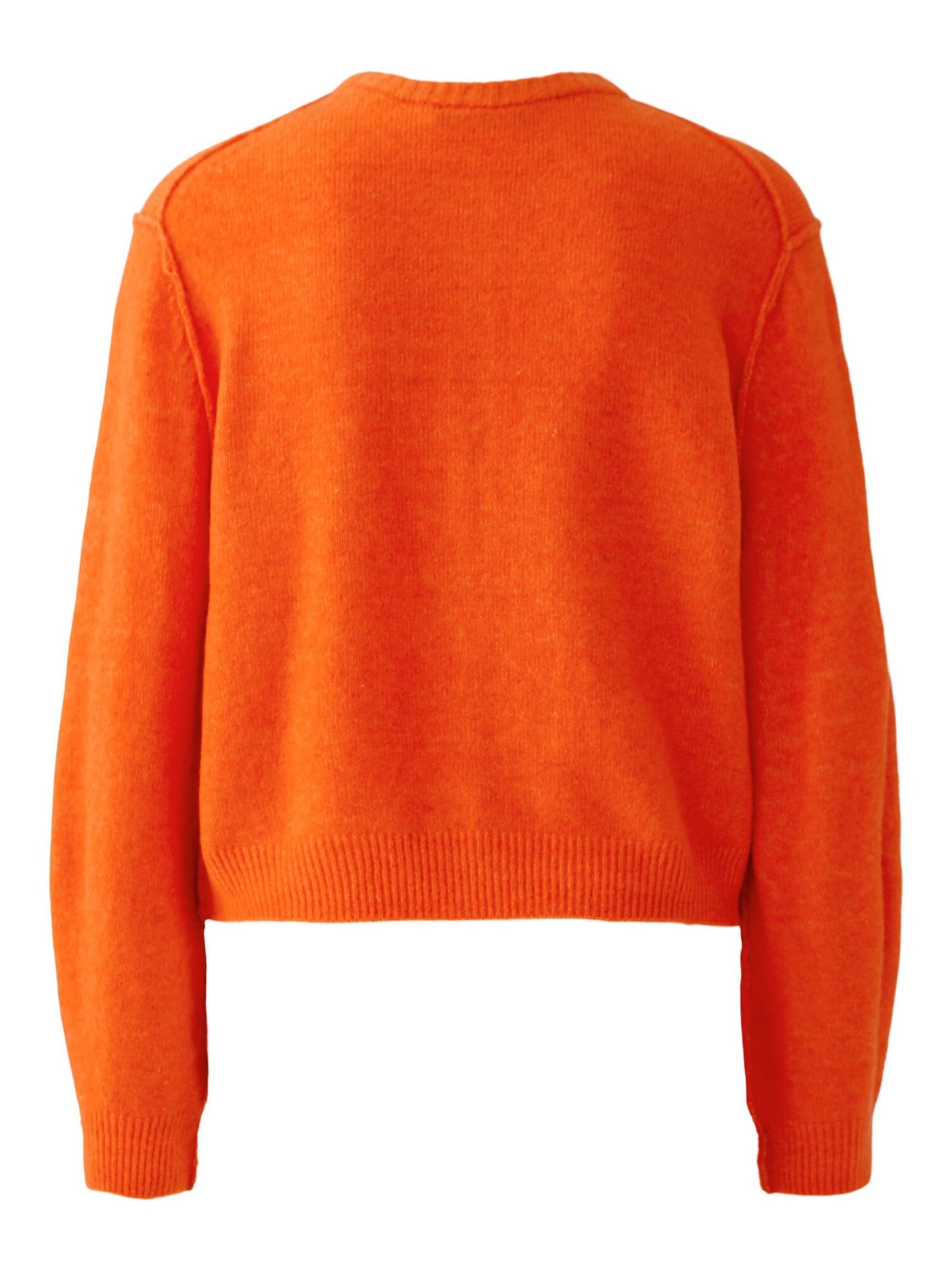 OUI Strickjacke 'ILAYA' in Orange