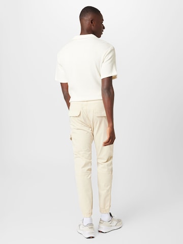 INDICODE JEANS Tapered Cargobyxa 'Levy' i beige