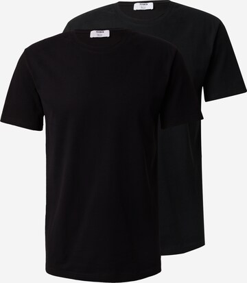 T-Shirt 'Emin' ABOUT YOU x Kevin Trapp en noir : devant