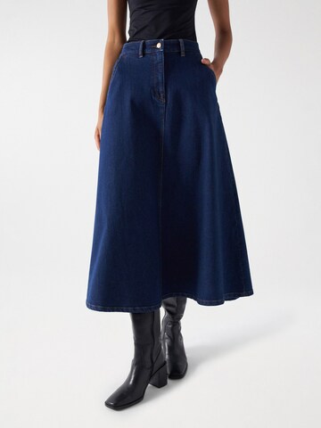 Salsa Jeans Skirt in Blue: front