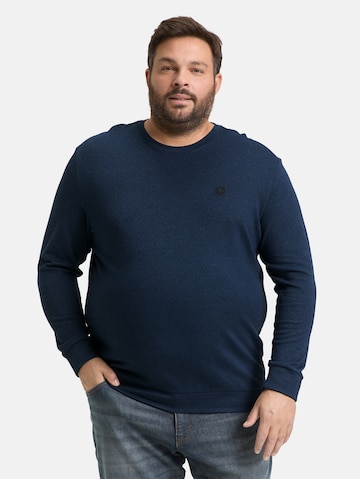 TOM TAILOR Men + Shirt in Blue: front