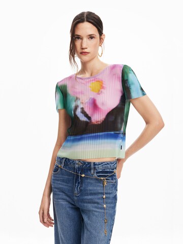 Desigual Тениска в пъстро: отпред