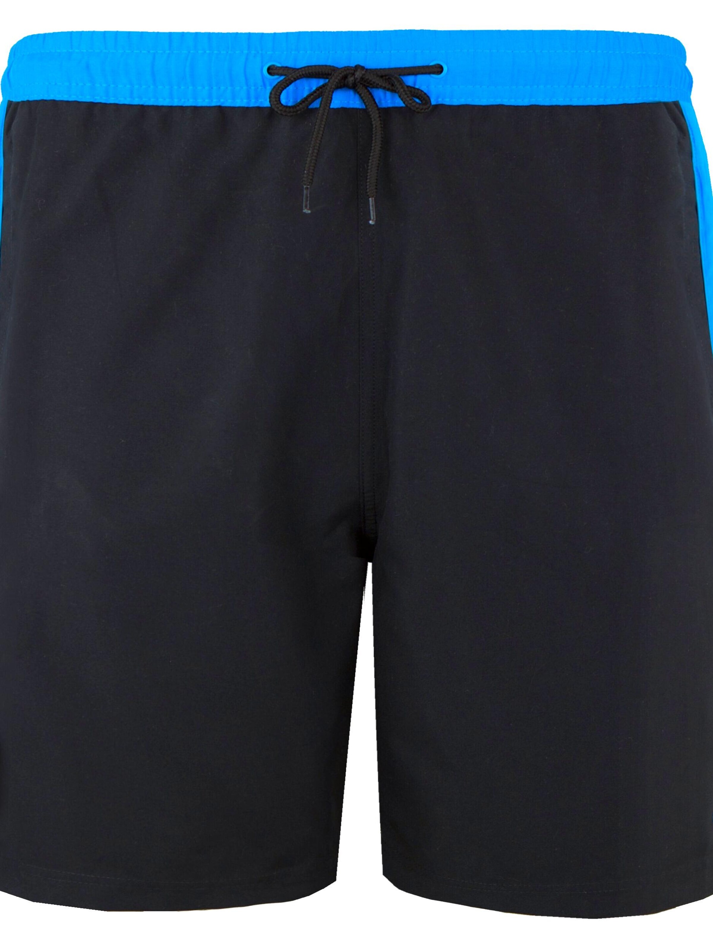 Guggen Mountain Badeshorts 'Boardshorts 1889'‌‌‌ in Schwarz