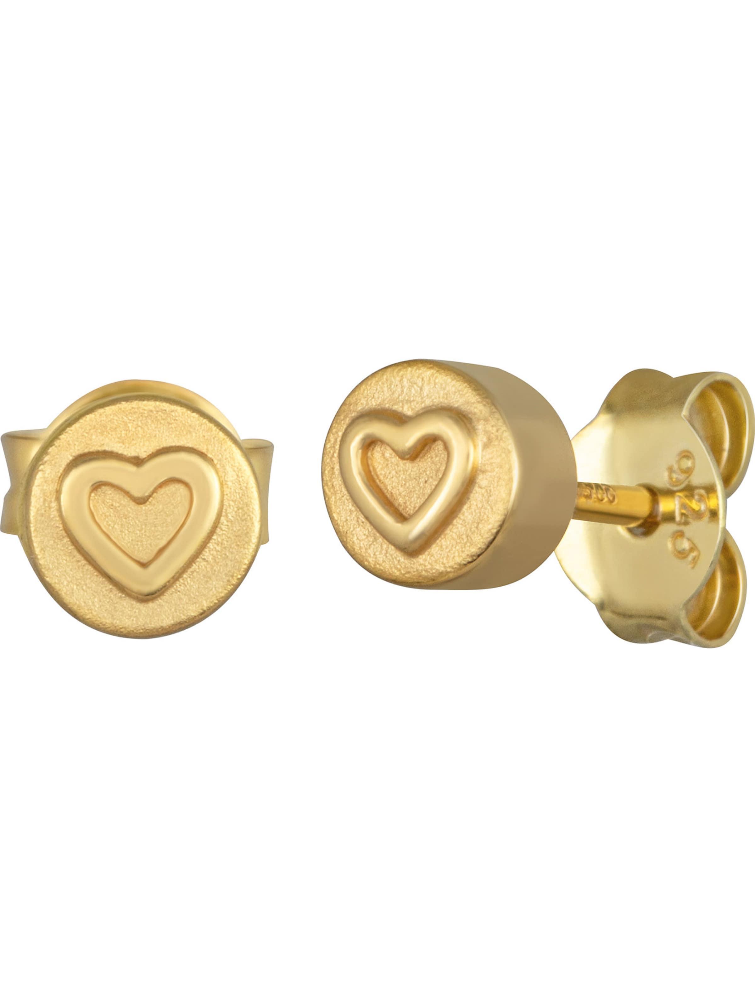 caï Earrings in Gold: front