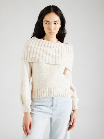 Pullover di Gina Tricot in beige: frontale