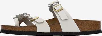 BIRKENSTOCK Varvastossut 'Mayari' värissä valkoinen: etupuoli