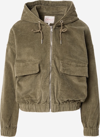 Veste mi-saison 'Kenzie' ONLY en vert : devant