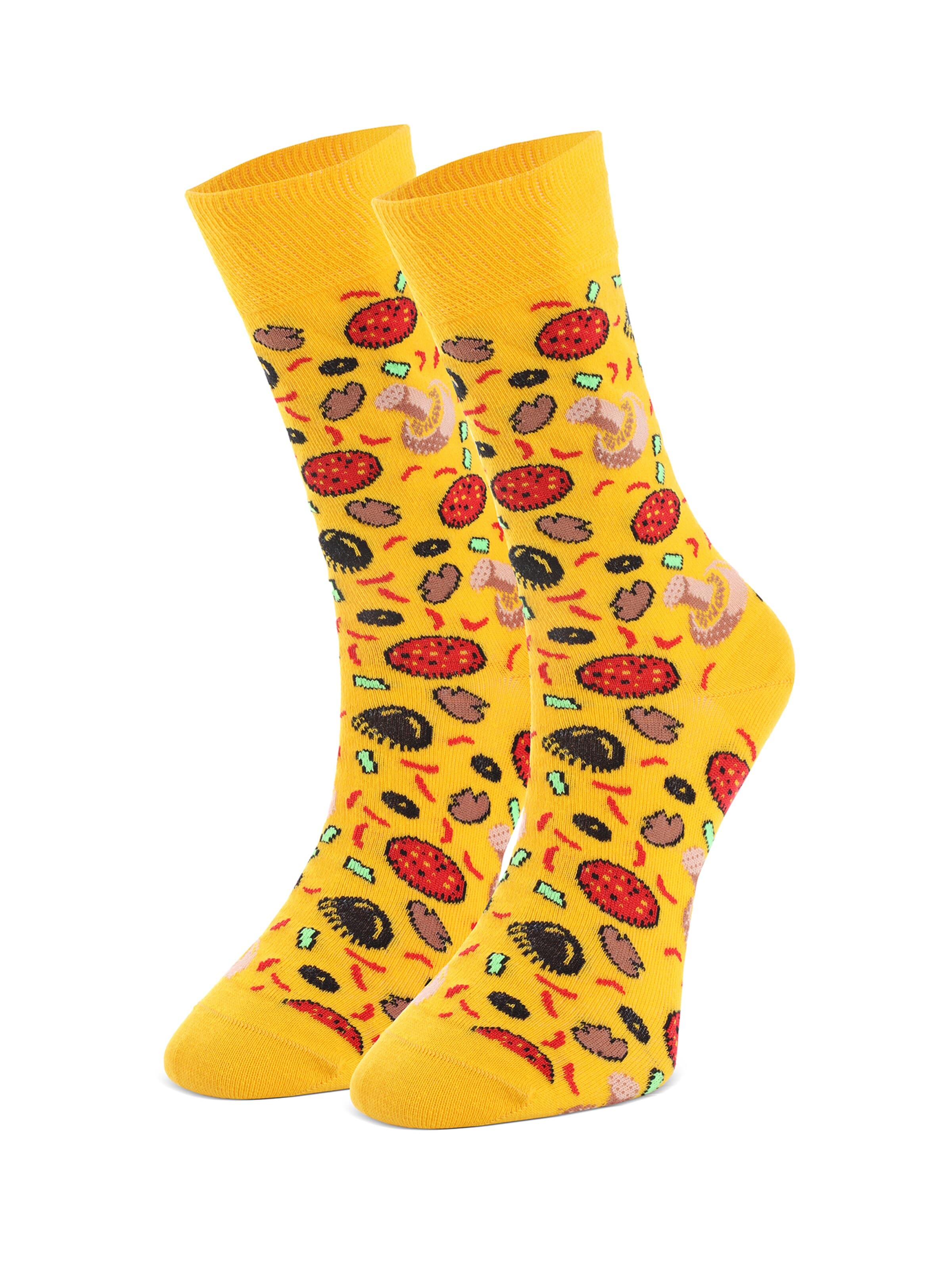 Crea Socks - Calcetines 'Pizza' en Mezcla de colores