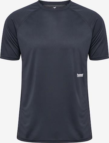 Hummel Sportshirt 'Pulse' in Grau: Vorderseite