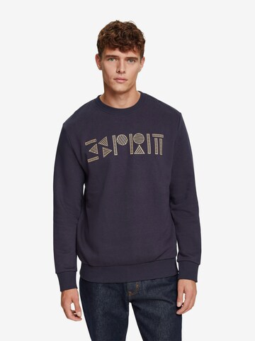 ESPRIT Sweatshirt in Blau: predná strana