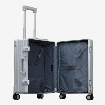 Aleon Traveler Domestic 4-Rollen Kabinentrolley 55 cm in Silber