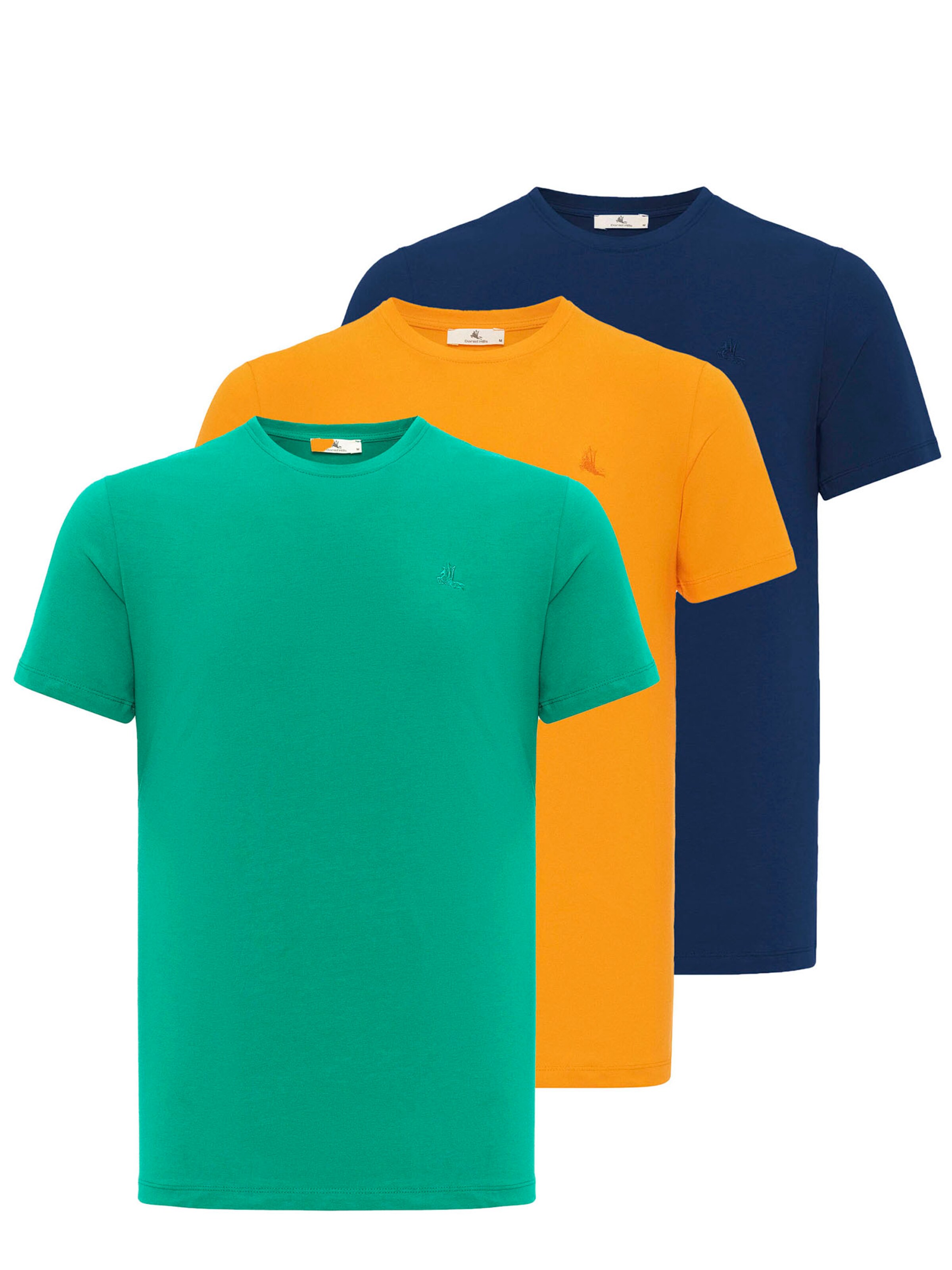 Daniel Hills Tričko - Modrá: predná strana