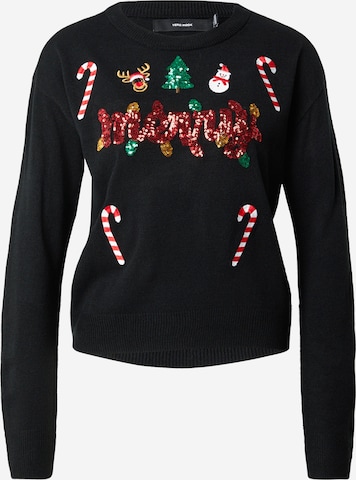 Pull-over VERO MODA en noir : devant