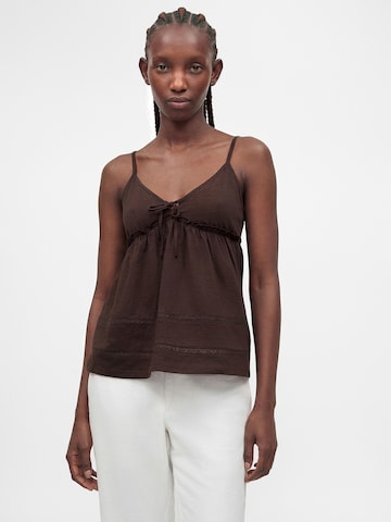 Top di HOLLISTER in marrone