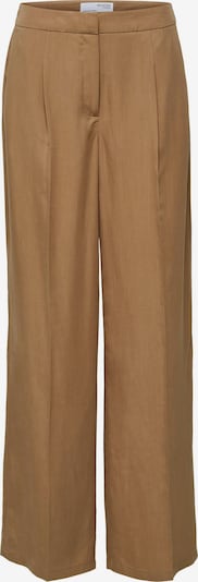 SELECTED FEMME Pantalon à plis 'Tinni' en marron, Vue avec produit