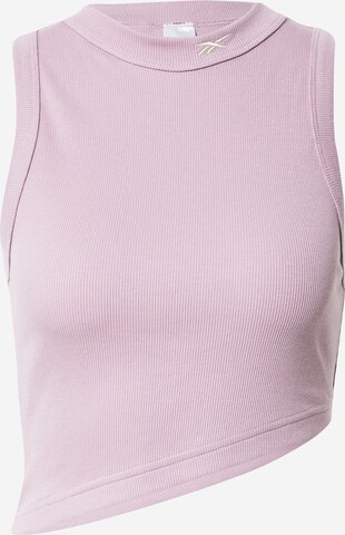 Reebok - Top en lila: frente