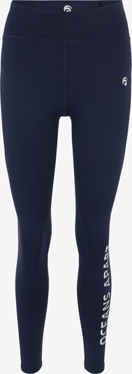 OCEANSAPART Leggings 'Beauty' in navy / weiß, Produktansicht