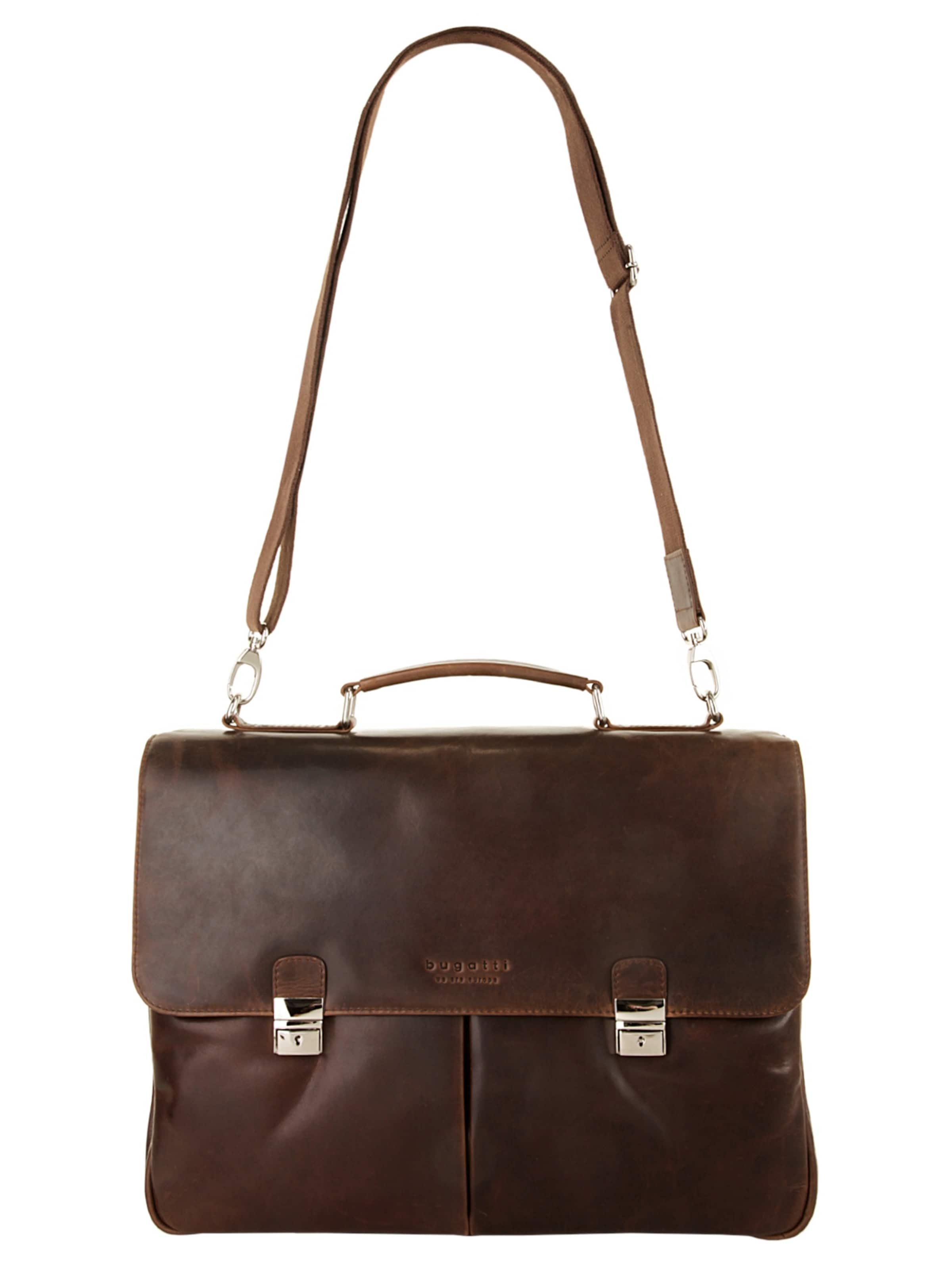 Mallette 'ROMANO' bugatti en marron