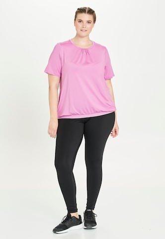 Q by Endurance Shirt 'NELLA' in Pink