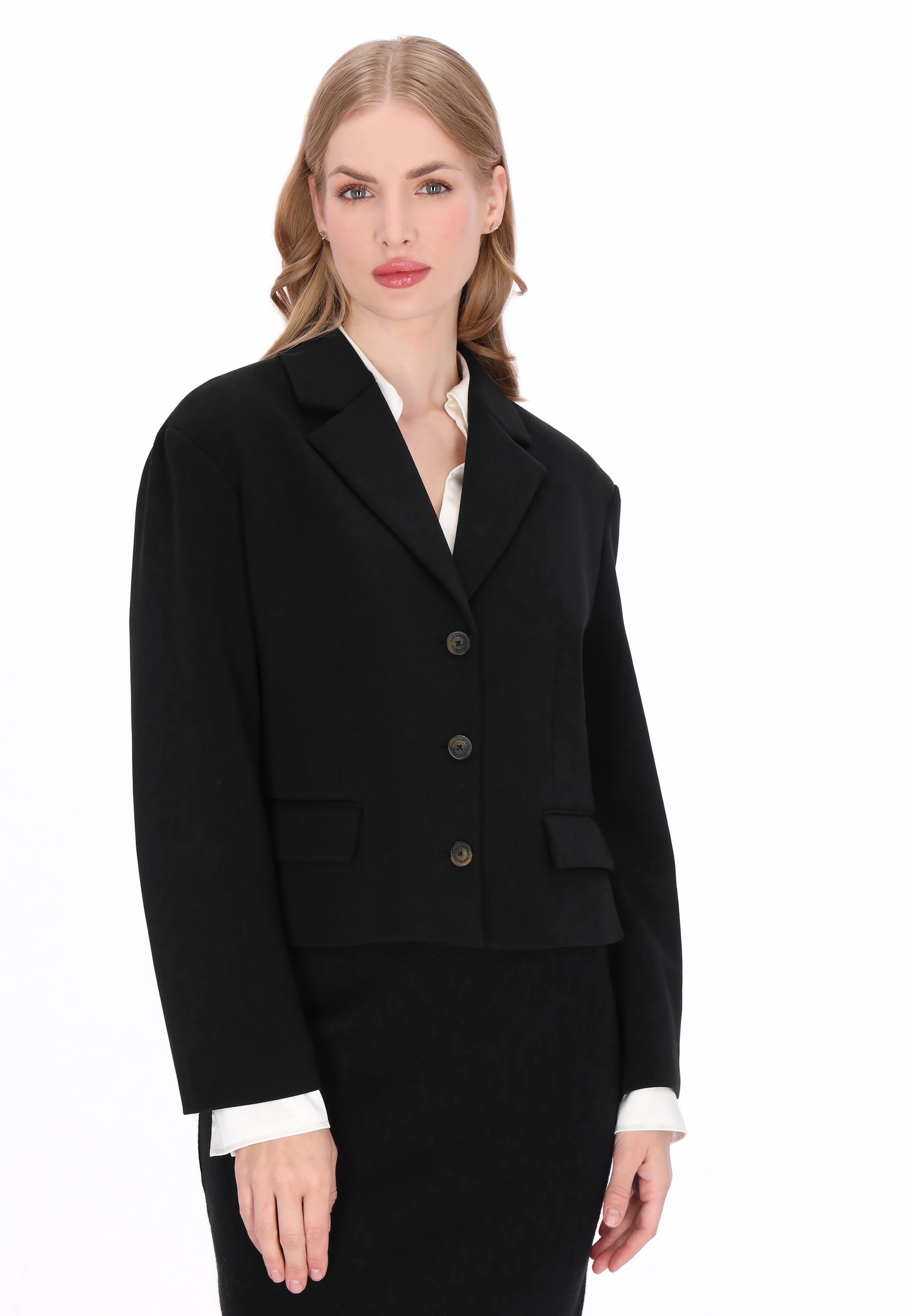 Blazer DreiMaster Klassik en noir : devant