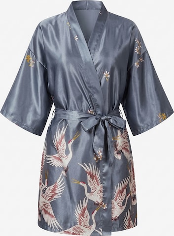 Vivi Idee Dressing Gown 'Nachthemd' in Grey: front